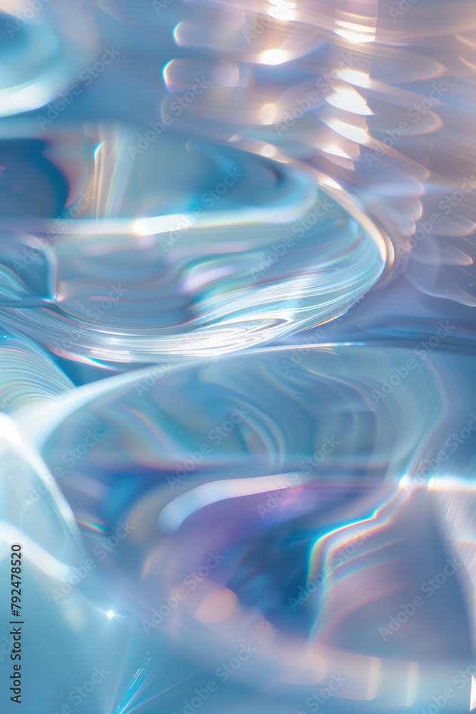 Poster abstract background with reflections and caustics. hi-tech. futuristic background image. created wit