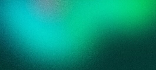 Black green , rough abstract retro vibe background template or spray texture color gradient shine bright light and glow , grainy noise grungy empty space