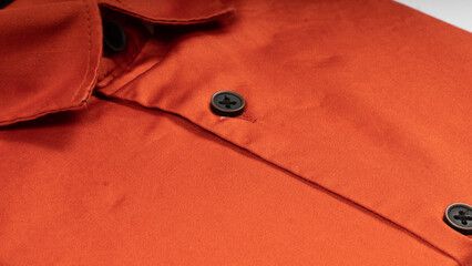 Orange Casual Shirt