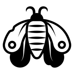 moth insect icon