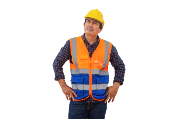 Worker man in hard hat, Engineer man