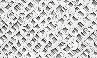 Geometric pattern. Abstract seamless pattern. AI generated.