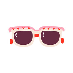 Sunglasses vector illustration stylish accessory.