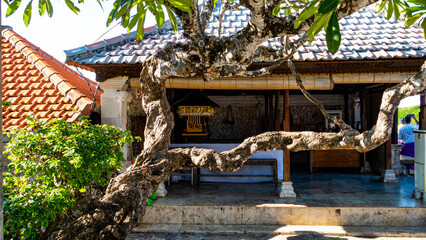 BALI APRIL 2024 -  Bali Pura Luhur Uluwatu Tempel, Uluwatu and Beautiful Cliff. Holiday in Bali,...