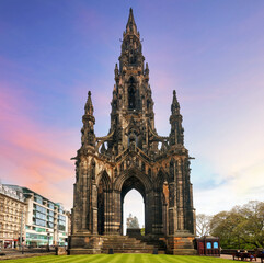 The Scott Monument is a Victorian Gothic monument to Scottish author Sir Walter Scott. It is the...