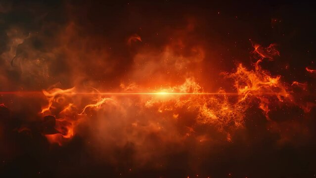 abstract light and smoke intro title background Animation video footage motion graphic