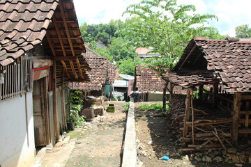 Traditional houses in the village of the village of island