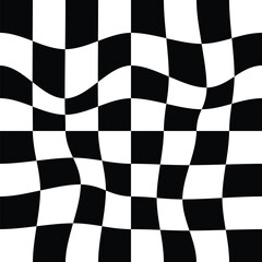 CHESSBOARD AND CHECKERBOARD BLACK AND WHITE SQUARES