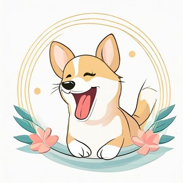dog catoon 
