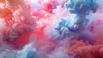 Fototapeta premium Abstract Colorful Cloudscape