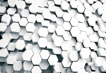 'space copy wallpaper background hexagon honeycomb white shifted random wall panoramic mobile phone mosaic pattern hexagonal abstraction modern connection chaotic design network futuristic'