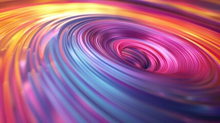 Obraz premium Vibrant Swirling Abstract