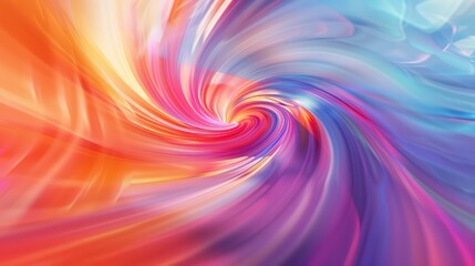 Obraz premium Abstract Colorful Swirl Background