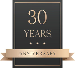 Anniversary label