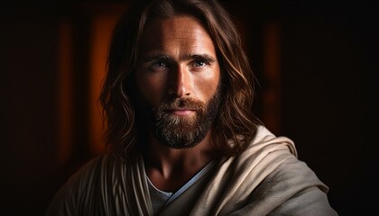 Fototapeta premium Jesus Christ Portrait 