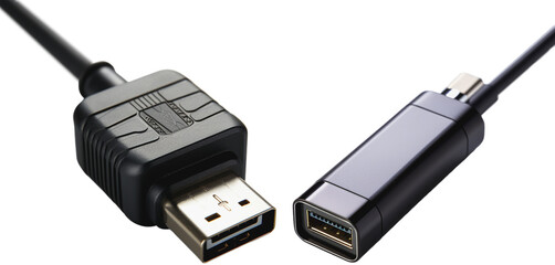 The cable of a Bluetooth adapter with male and female side
