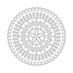 Mandala Art Geometric Pattern Vector