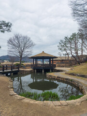gazebo on the lake