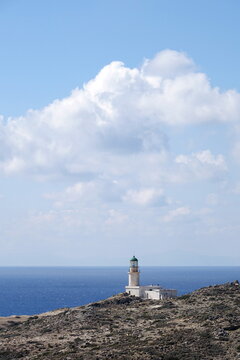 Leuchtturm auf Prasonisi bei Rhodos