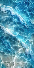 Texture of glitter water and soft waves. sparkling in water - background