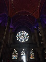 stained glass window