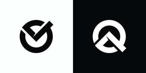 Vector logo design for the initials M and W in a geometric circle shape with a modern, simple, clean and abstract style.