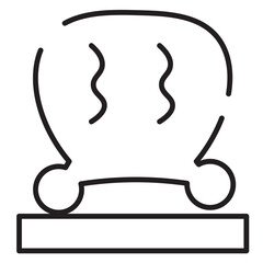 Alternative Chinese Cupping Line Icon