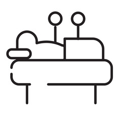 Acupuncture Alternative Care Line Icon