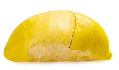 Durian The King of (Tropical) Fruits isolate on white background with clipping path.
