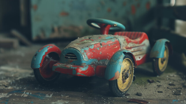 Old mini car toy