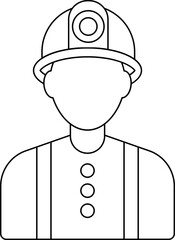 a construction site person