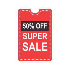 super sale 50% badge rectangle form best price best deal discount big offer cheap price set