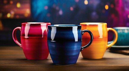 cup background in the combination with red and blue color abstain color with combination of the...