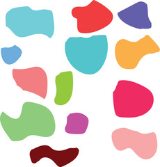 abstract colorful shapes