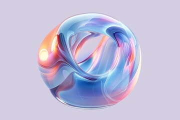Abstract 3D background for posters, covers, banners, and social media projects. Dynamic wallpapers. Beautiful wavy effects.