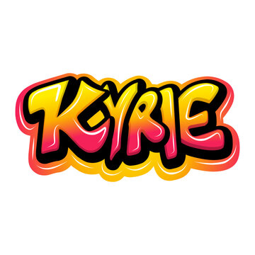 graffiti name typography art