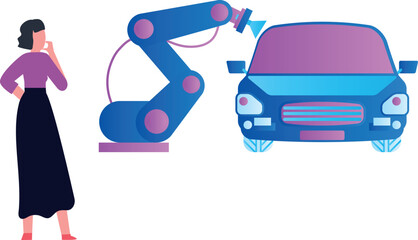 The car is under manufacturing.