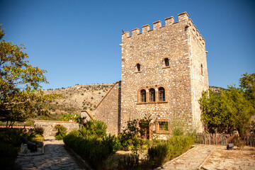 Venetian Acropolis Castle, Butrint National Park, Vlorë County, southern Albania