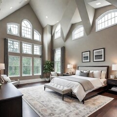 luxury comfortable bedroom