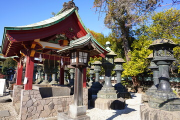 日本の台東区の歴史的建造物の上野東照宮