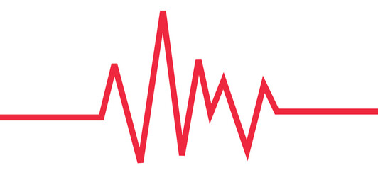 고혈압 맥박 파형 주파수 일러스트
Hypertension Pulse Waveform Frequency Illustration