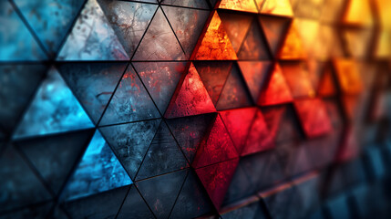 abstract geometric background - 792696740