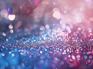 a silver glitter background with shining lights
