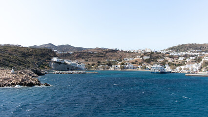 Fototapeta na wymiar Kimolos Island in Cyclades, Greece