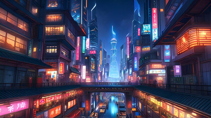 Neo-Asian Metropolis
