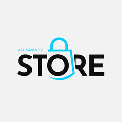 all brandy store logo - Editable text