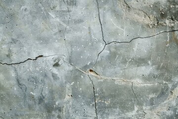 Close-Up of Cracked Concrete Texture - Marks of Time and Use - Generative AI - 792743563