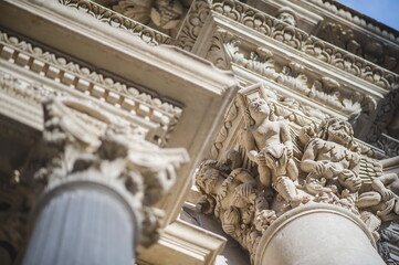 Baroque of Lecce in Puglia, ITaly