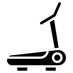 Treadmill Vector Icon Design Illustration