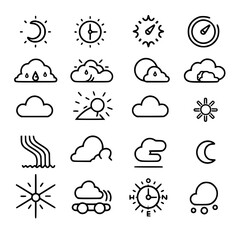 weather icons, sun icon, cloud icon, rain icon, storm icon, moon icon, snow icon, wind icon, temperature icon, cloudy icon, weather, icon, sun, vector, set, cloud, rain, symbol, illustration, storm, m